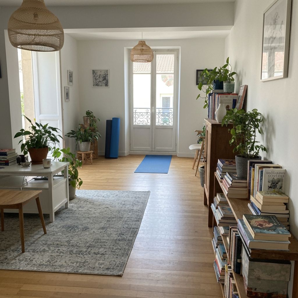 Intérieur domestique contemporain